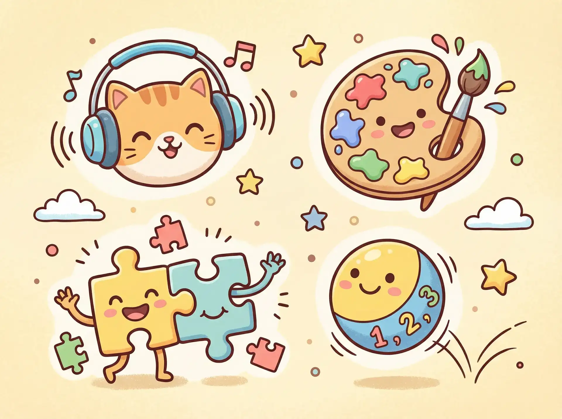 小朋友的手工作品 - 救赎之魂 益智创作